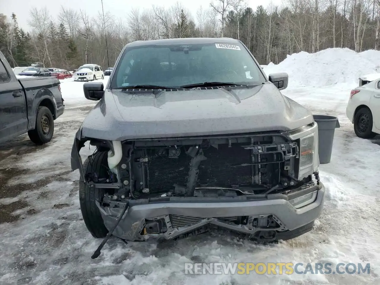 5 Photograph of a damaged car 1FTEW1EP2MKD38705 FORD F-150 2021