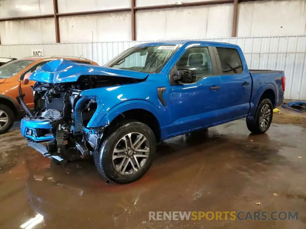 1 Photograph of a damaged car 1FTEW1EP3MKE36433 FORD F-150 2021