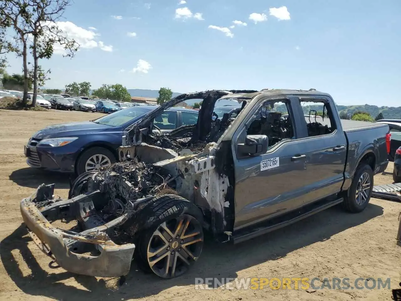 1 Photograph of a damaged car 1FTEW1EP4MKD29598 FORD F-150 2021