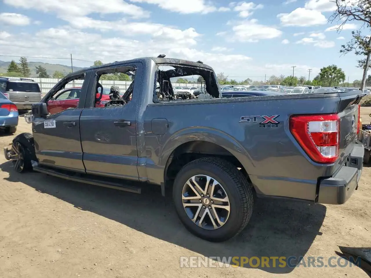2 Photograph of a damaged car 1FTEW1EP4MKD29598 FORD F-150 2021