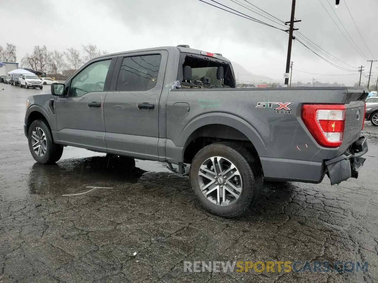 2 Photograph of a damaged car 1FTEW1EP4MKE54083 FORD F-150 2021
