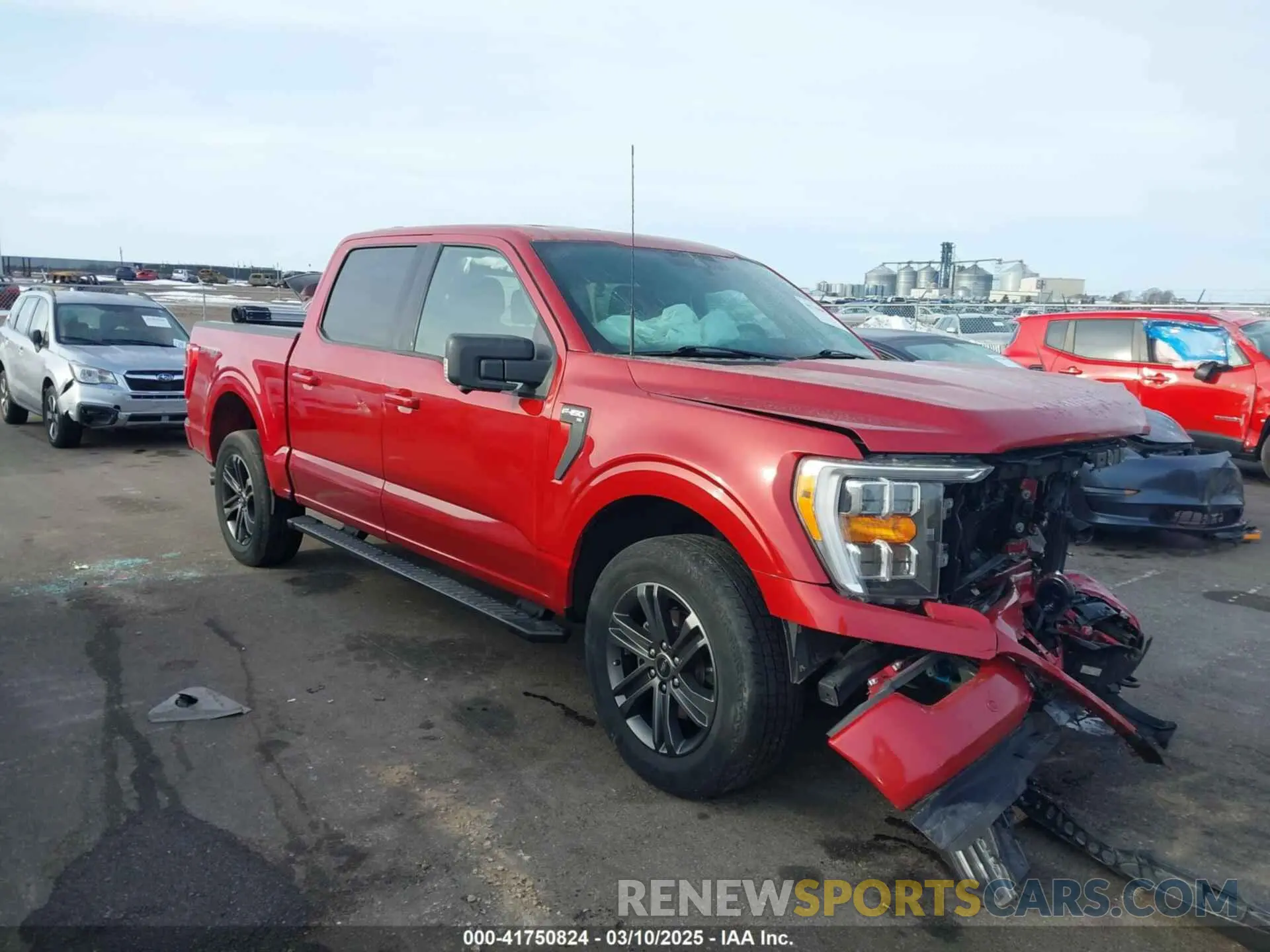 1 Photograph of a damaged car 1FTEW1EP5MFC93686 FORD F-150 2021