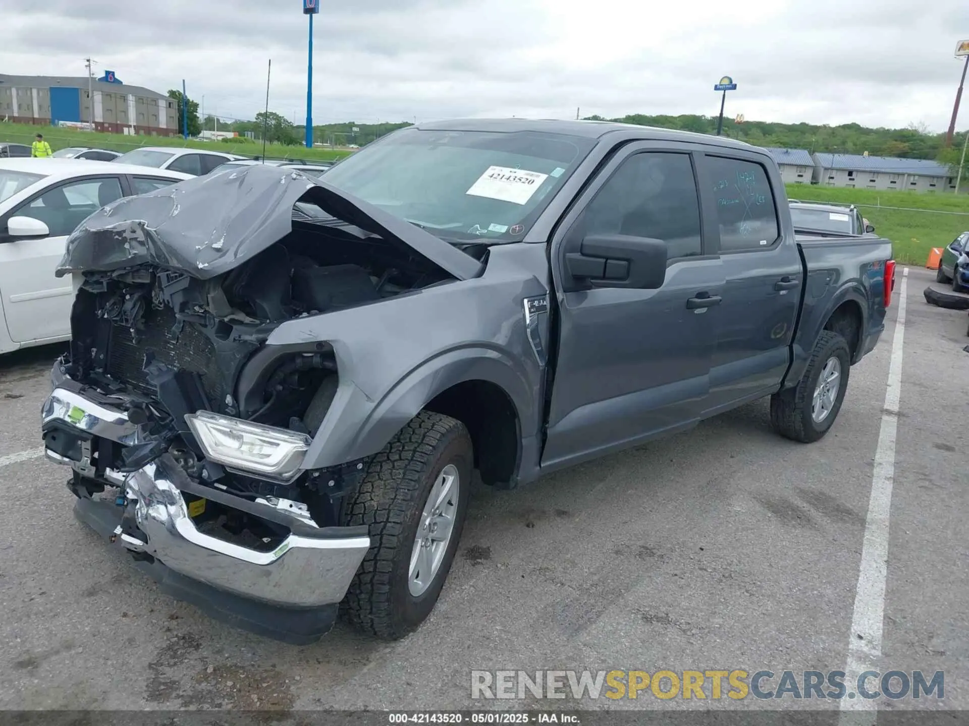 2 Photograph of a damaged car 1FTEW1EP5MFC96944 FORD F-150 2021