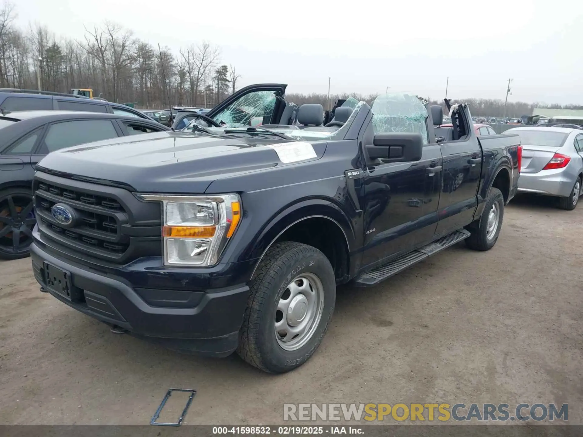 2 Photograph of a damaged car 1FTEW1EP6MFB59561 FORD F-150 2021