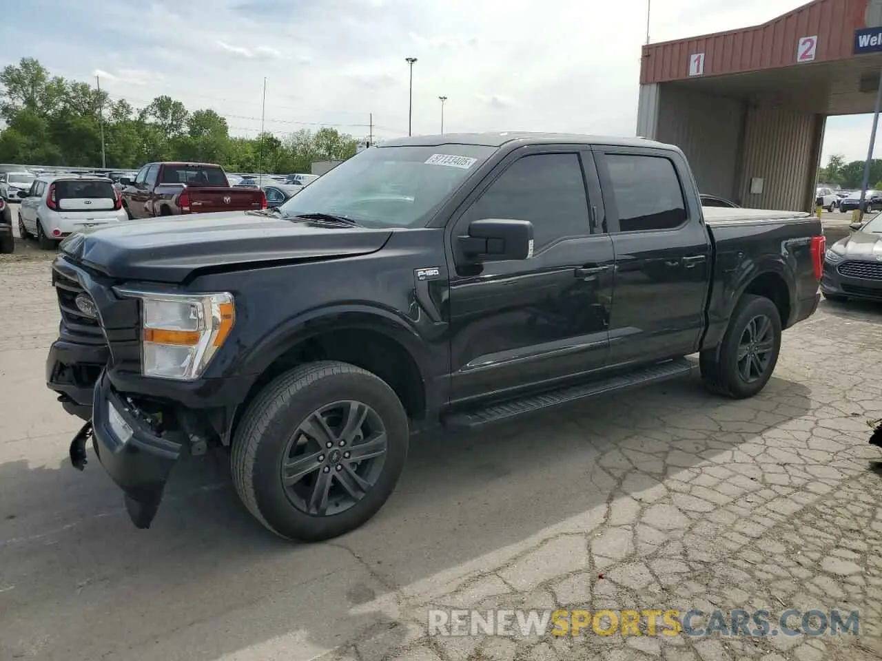 1 Photograph of a damaged car 1FTEW1EP7MFA05716 FORD F-150 2021