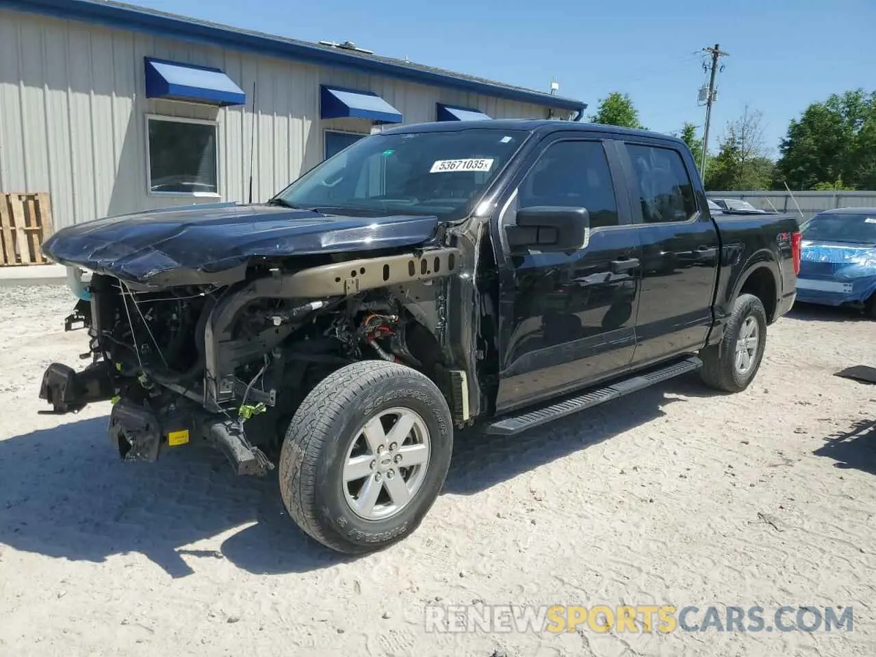 1 Photograph of a damaged car 1FTEW1EP7MFC92491 FORD F-150 2021