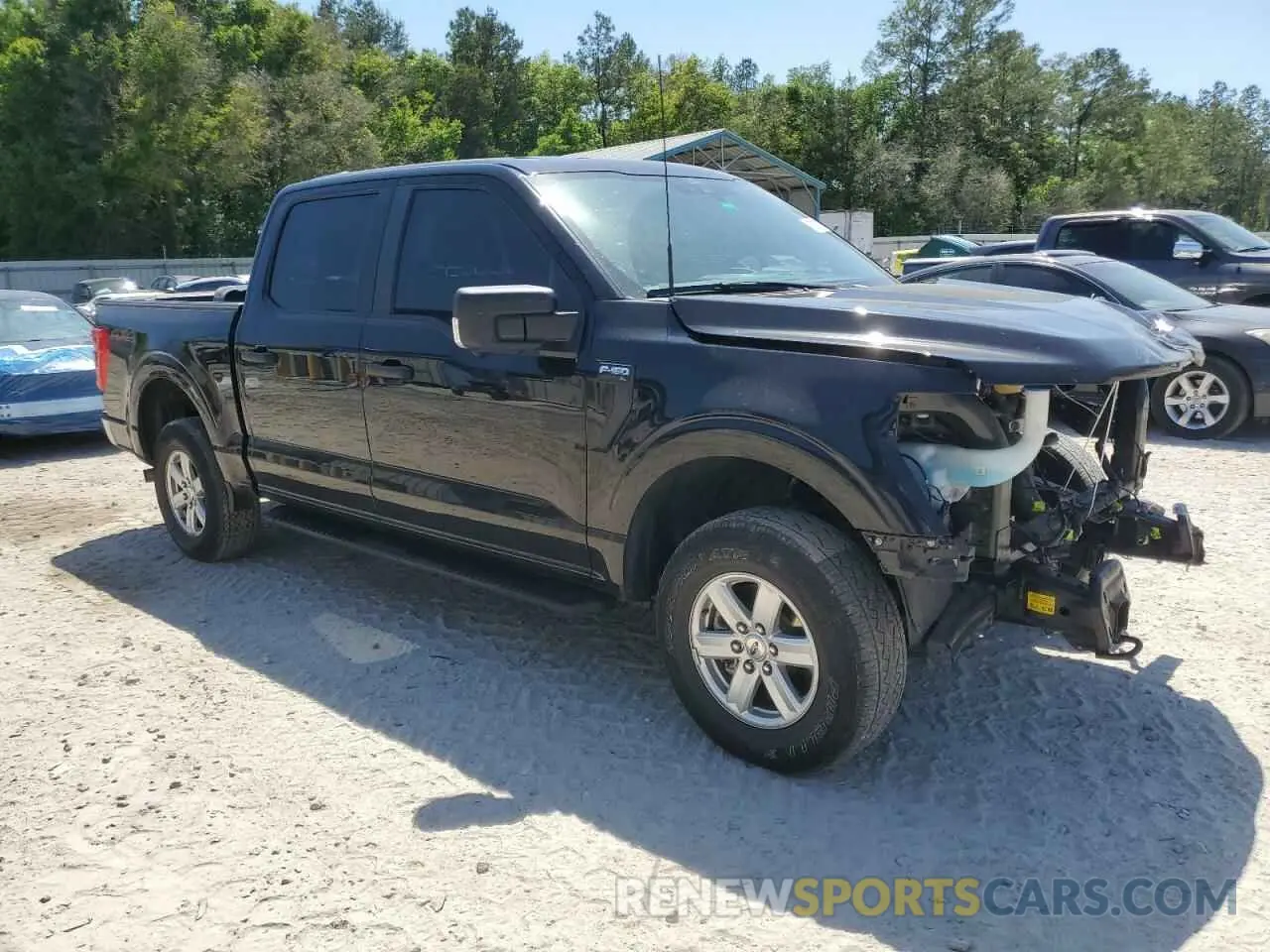 4 Photograph of a damaged car 1FTEW1EP7MFC92491 FORD F-150 2021