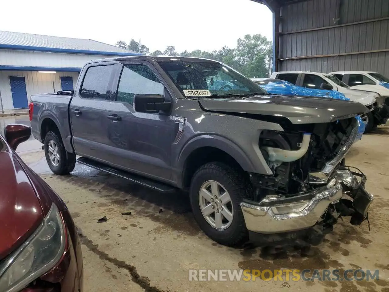 4 Photograph of a damaged car 1FTEW1EP7MKE76501 FORD F-150 2021