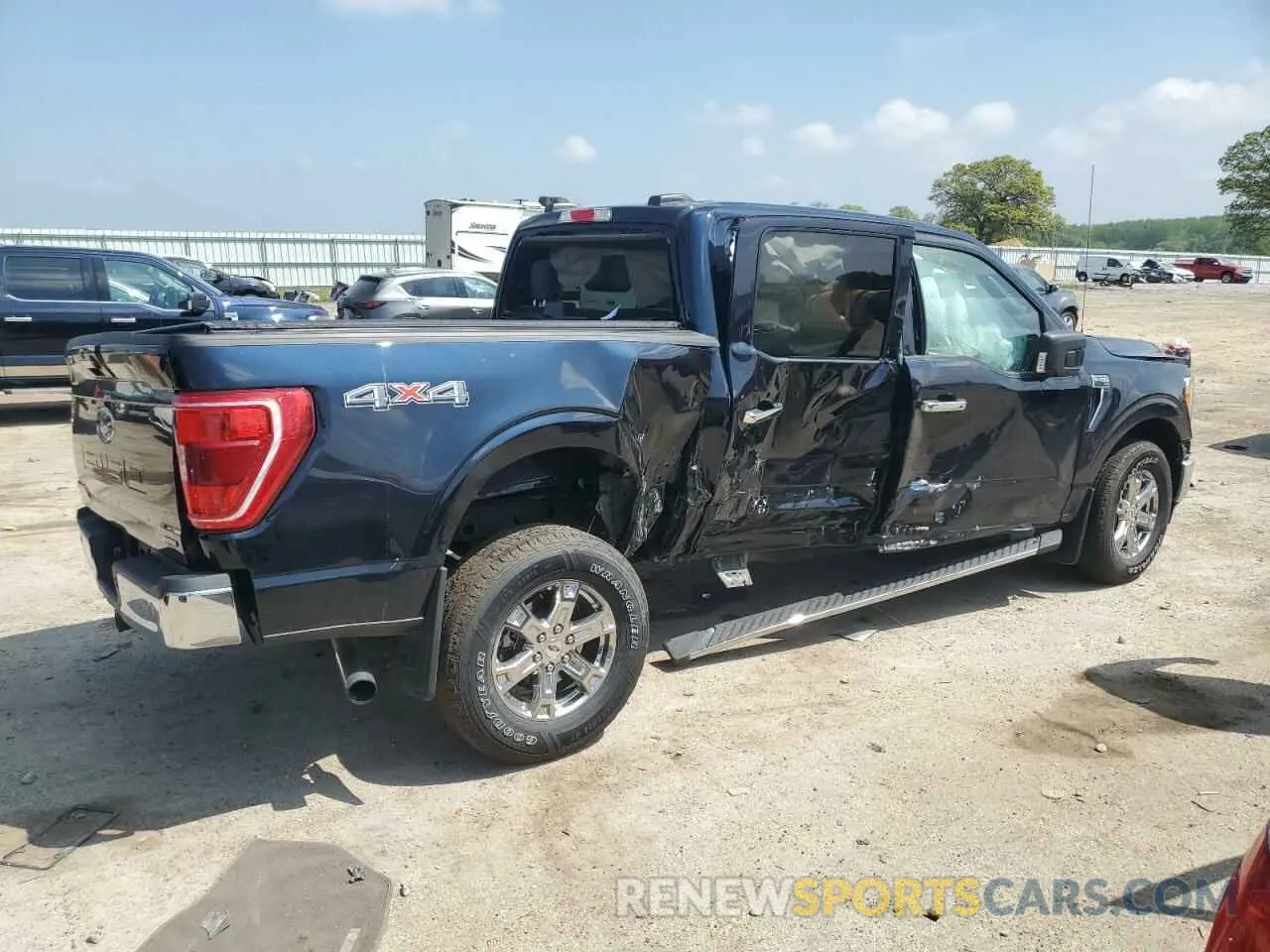 3 Photograph of a damaged car 1FTEW1EP8MKD22623 FORD F-150 2021