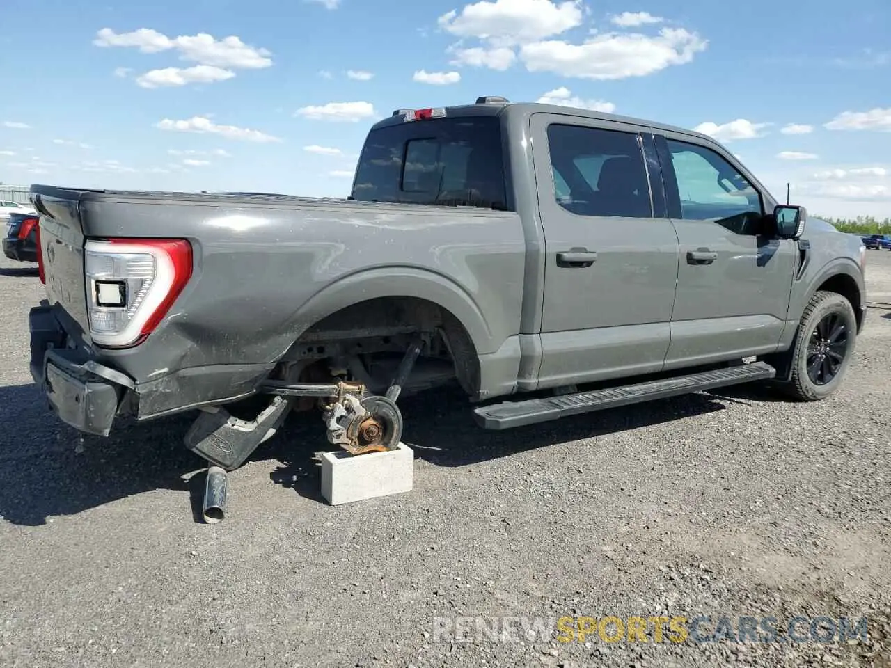 3 Photograph of a damaged car 1FTEW1EP9MFB72577 FORD F-150 2021