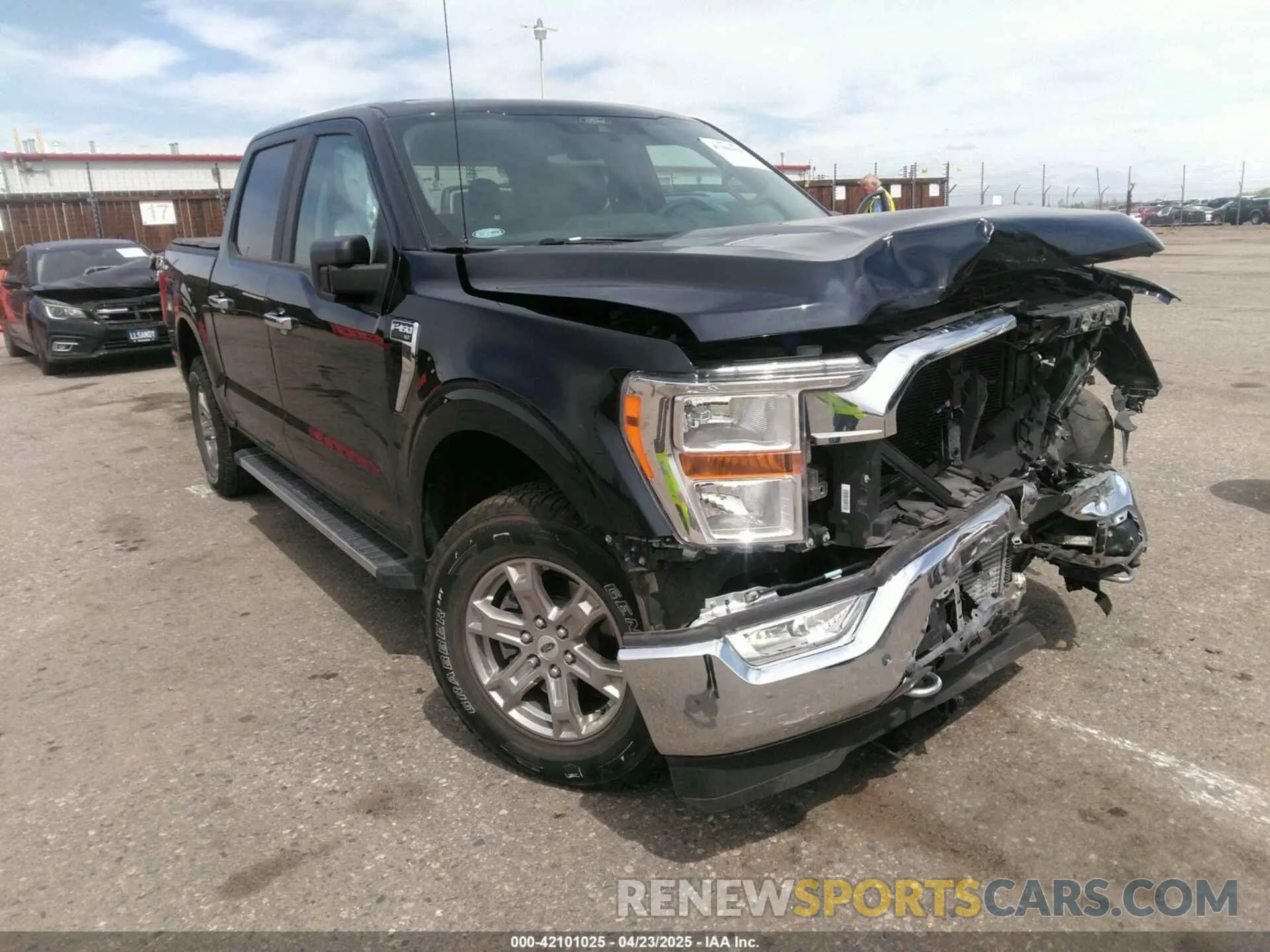 1 Photograph of a damaged car 1FTEW1EP9MKD35526 FORD F-150 2021