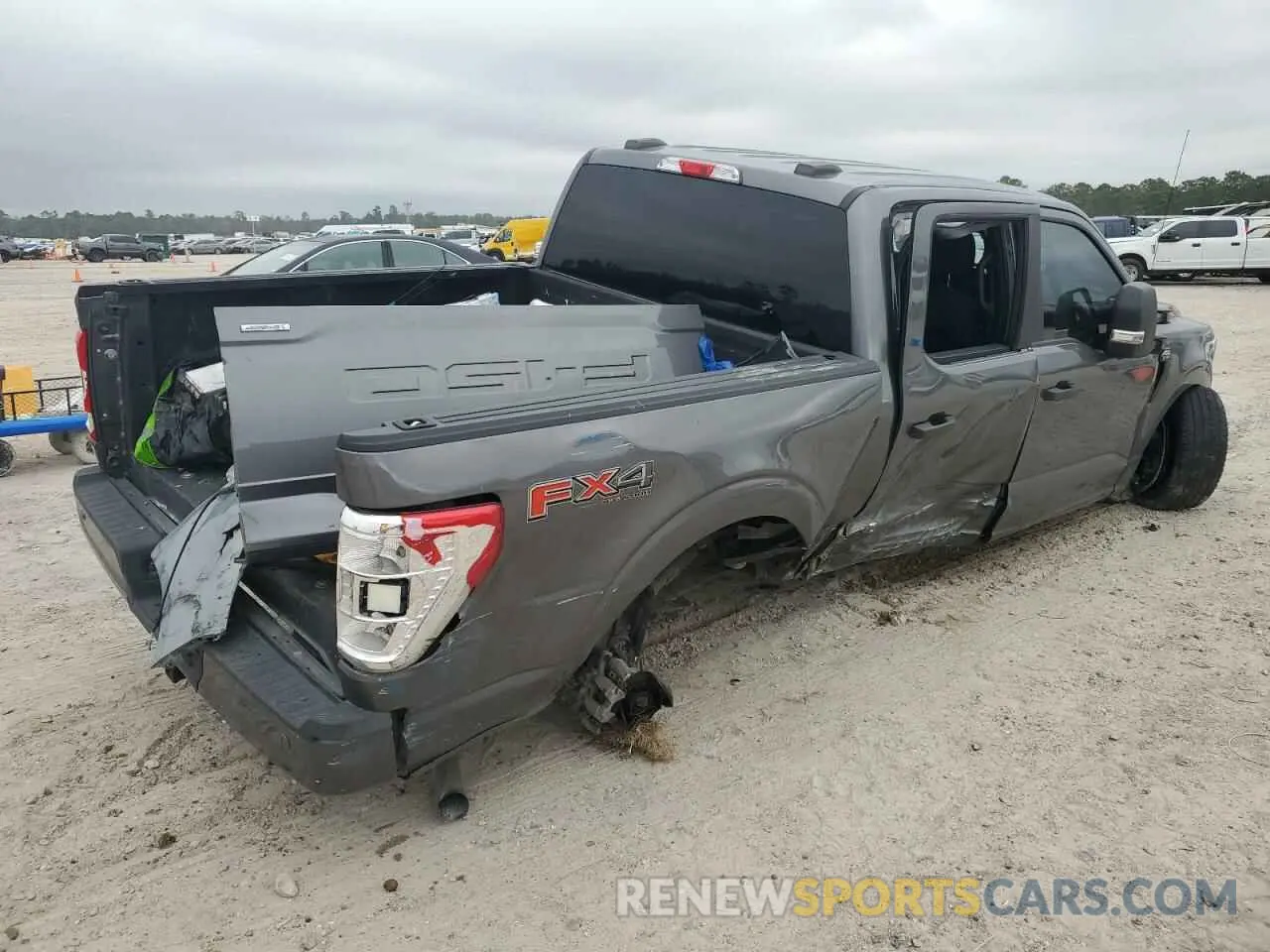 3 Photograph of a damaged car 1FTEW1EP9MKD44565 FORD F-150 2021