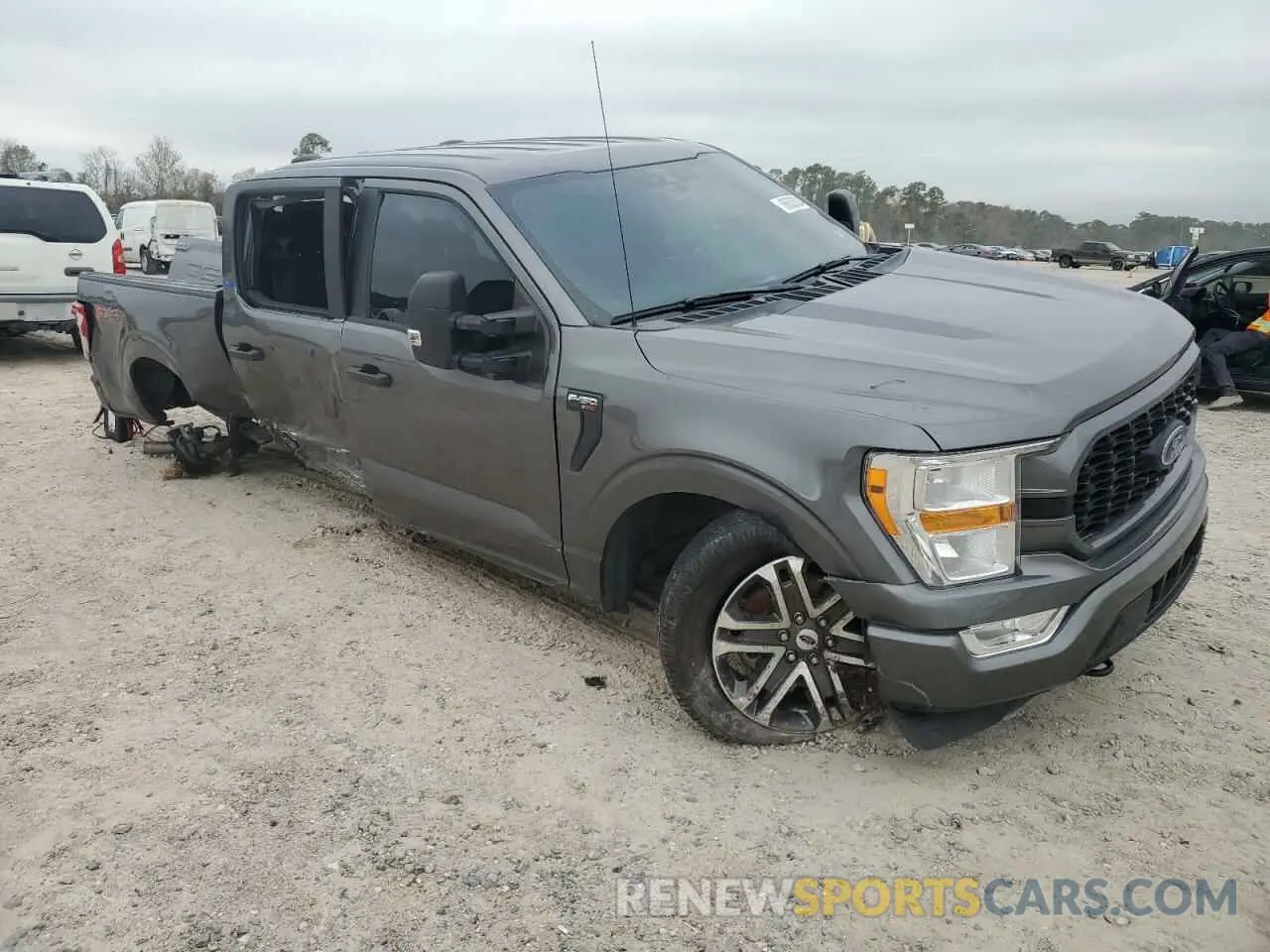 4 Photograph of a damaged car 1FTEW1EP9MKD44565 FORD F-150 2021