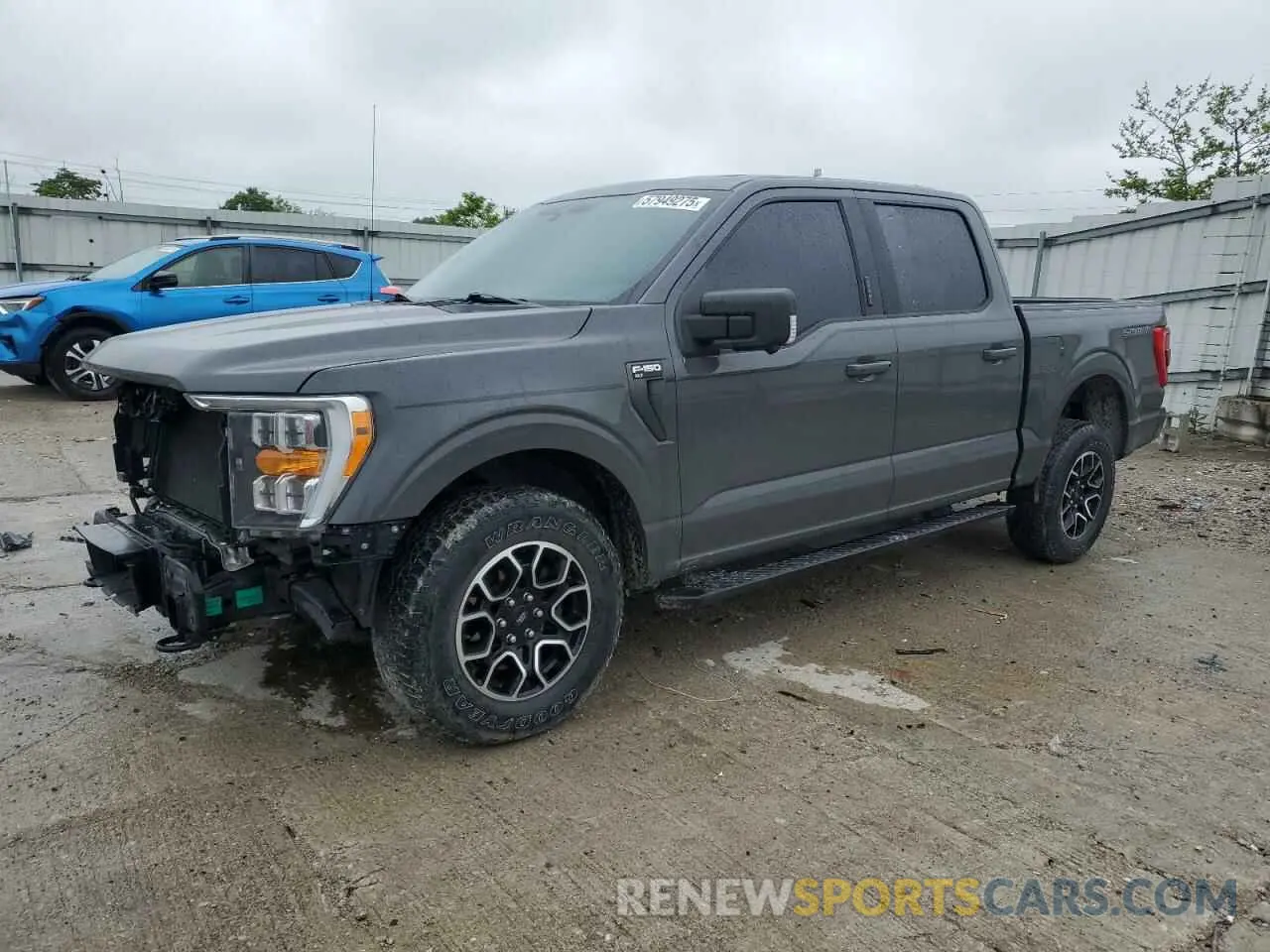 1 Photograph of a damaged car 1FTEW1EP9MKD45408 FORD F-150 2021