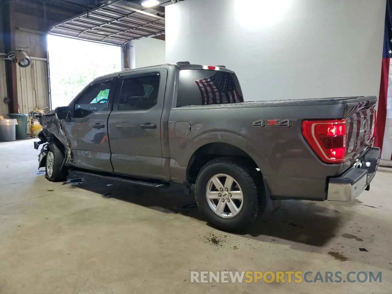 2 Photograph of a damaged car 1FTEW1EP9MKE76466 FORD F-150 2021