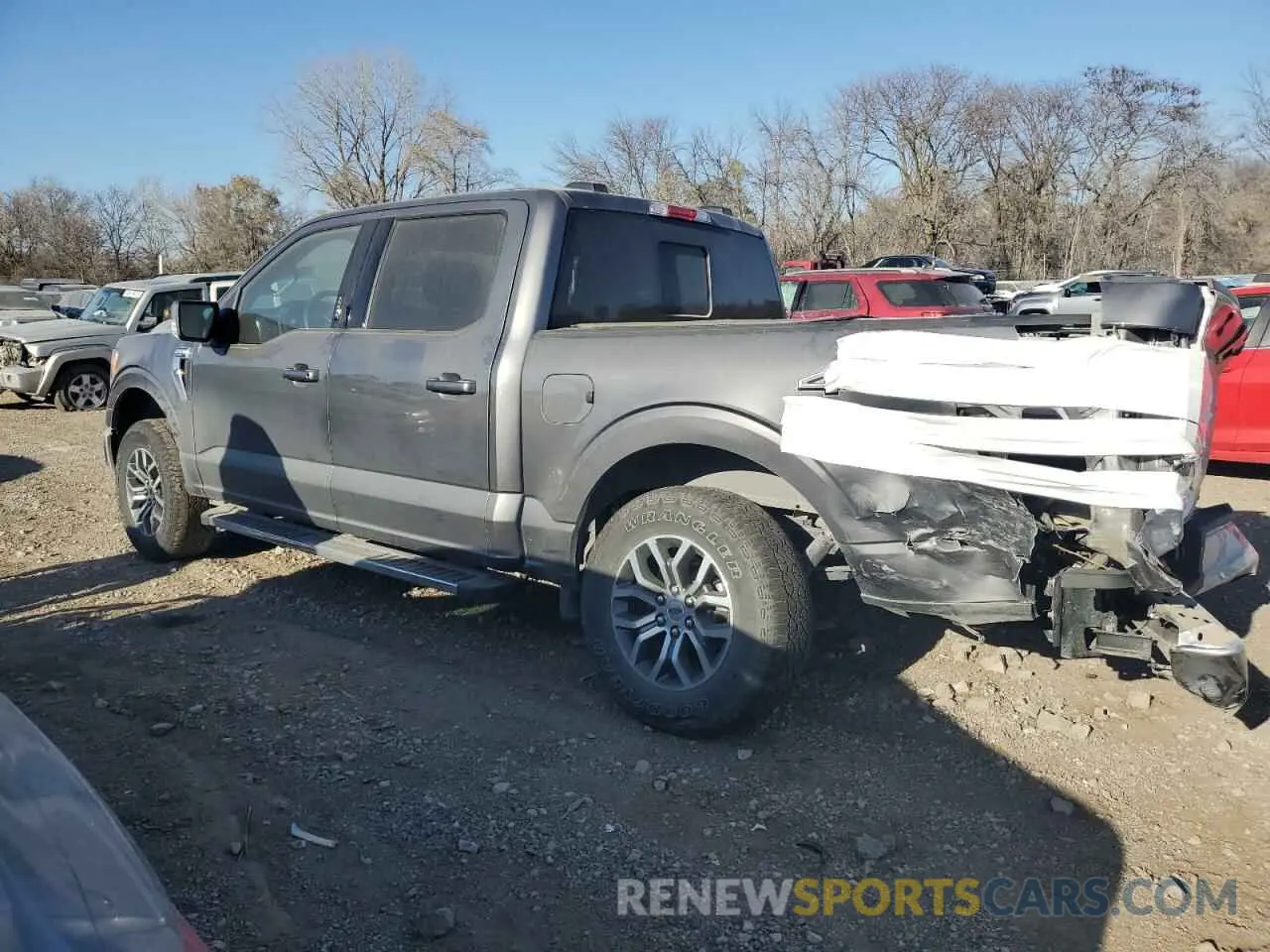 2 Photograph of a damaged car 1FTEW1EPXMFA93063 FORD F-150 2021