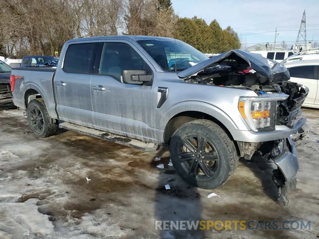 4 Photograph of a damaged car 1FTEW1EPXMFD07453 FORD F-150 2021