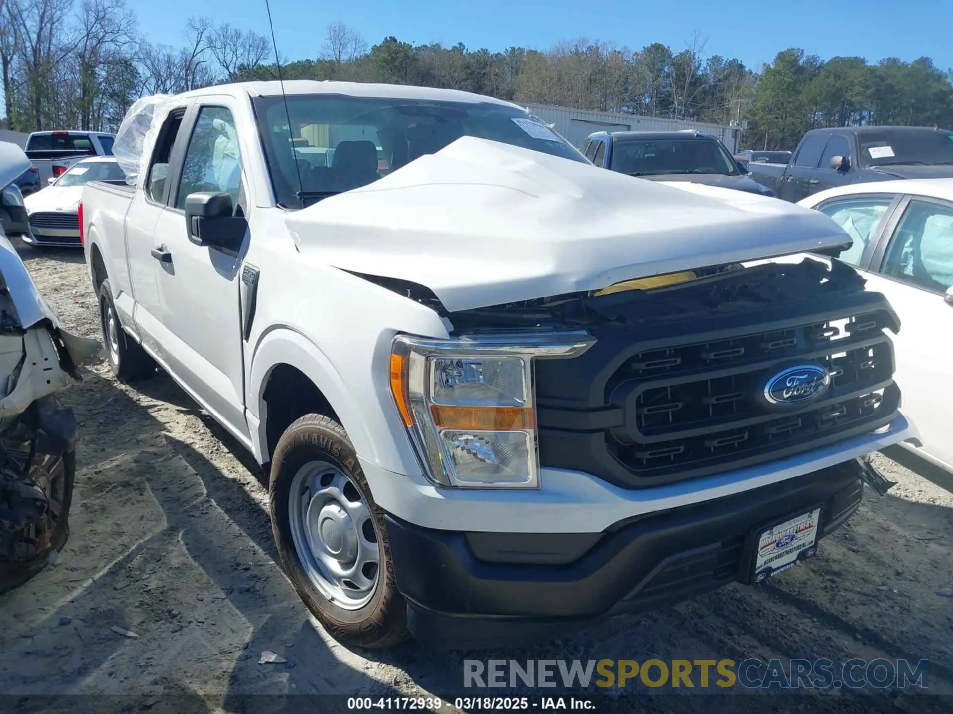 1 Photograph of a damaged car 1FTEX1C50MKF06520 FORD F-150 2021
