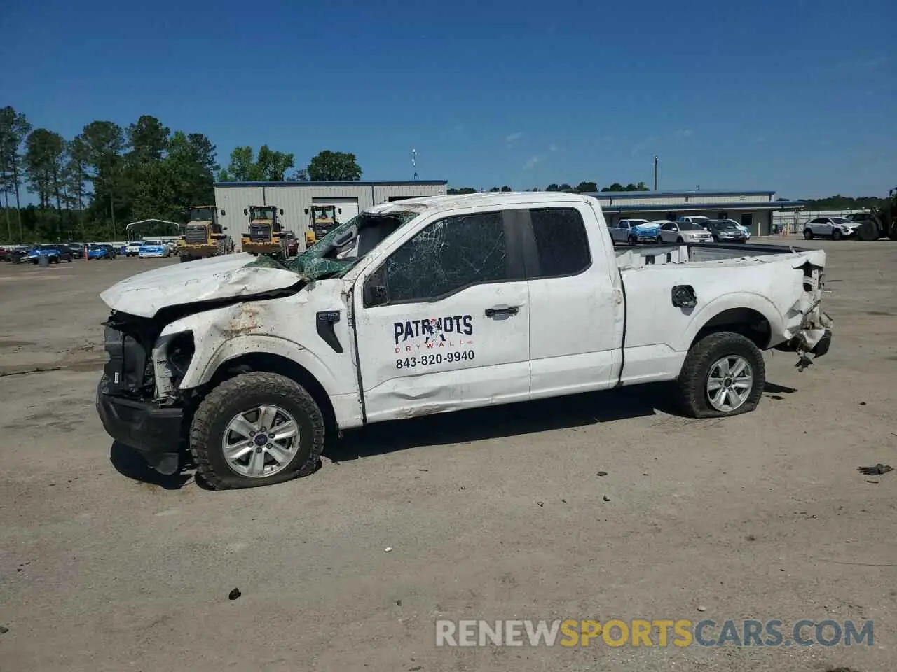 1 Photograph of a damaged car 1FTEX1C55MKD93177 FORD F-150 2021