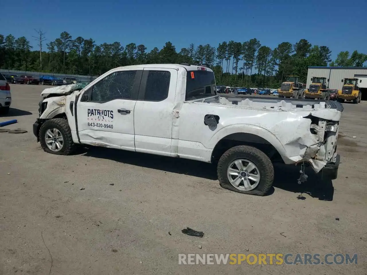 2 Photograph of a damaged car 1FTEX1C55MKD93177 FORD F-150 2021