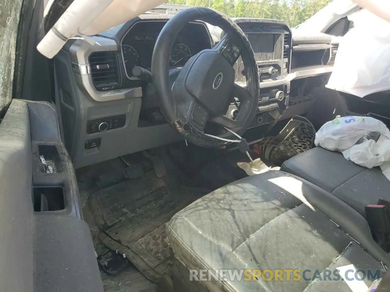 8 Photograph of a damaged car 1FTEX1C55MKD93177 FORD F-150 2021