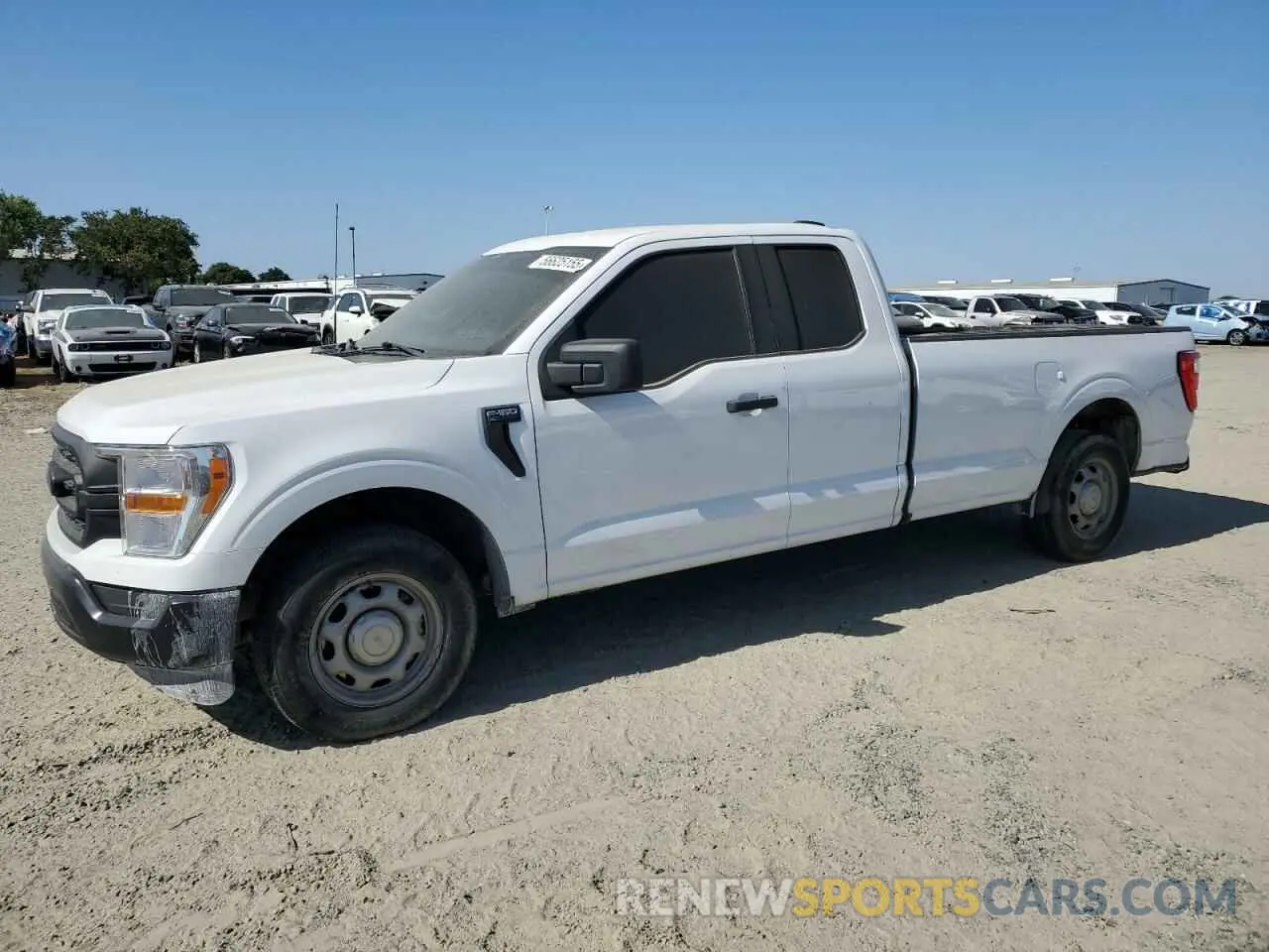 1 Photograph of a damaged car 1FTEX1C58MKE24762 FORD F-150 2021
