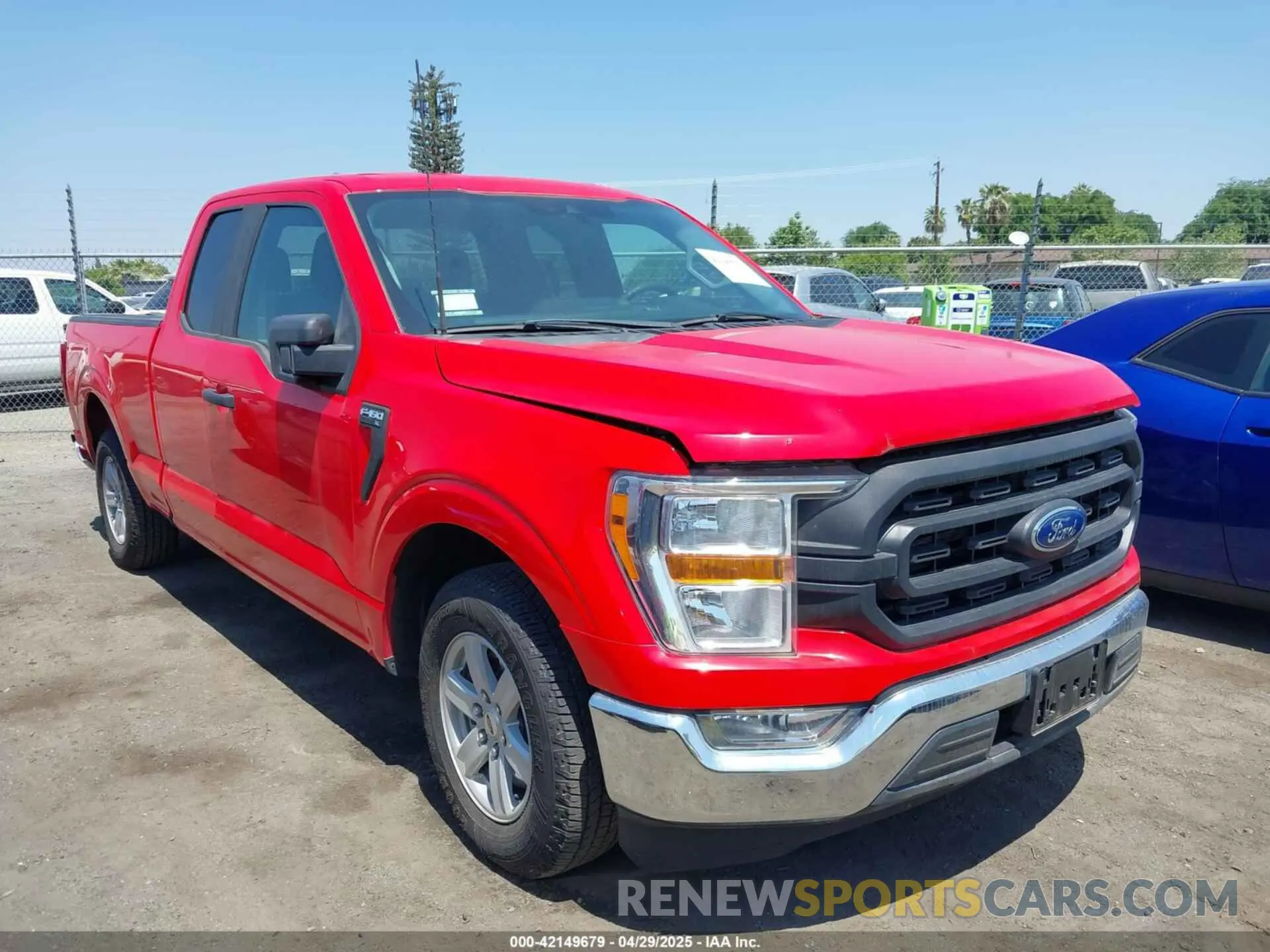 13 Photograph of a damaged car 1FTEX1C82MKE57427 FORD F-150 2021
