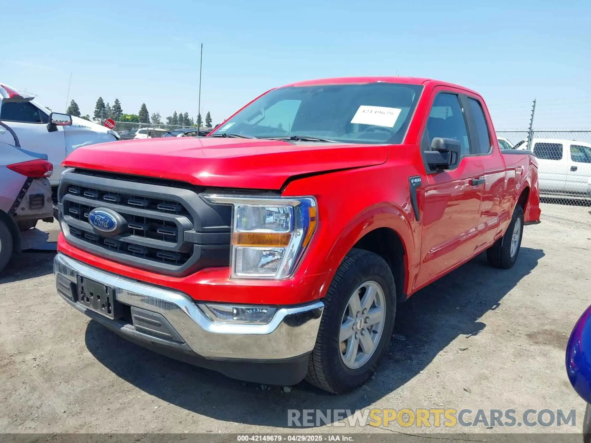 14 Photograph of a damaged car 1FTEX1C82MKE57427 FORD F-150 2021