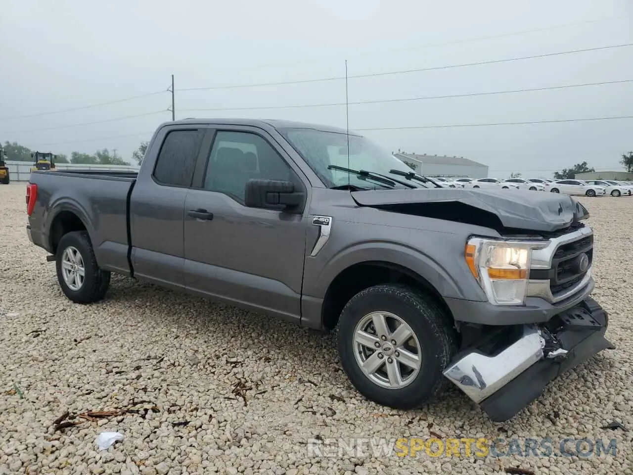 4 Photograph of a damaged car 1FTEX1CB0MFA50971 FORD F-150 2021