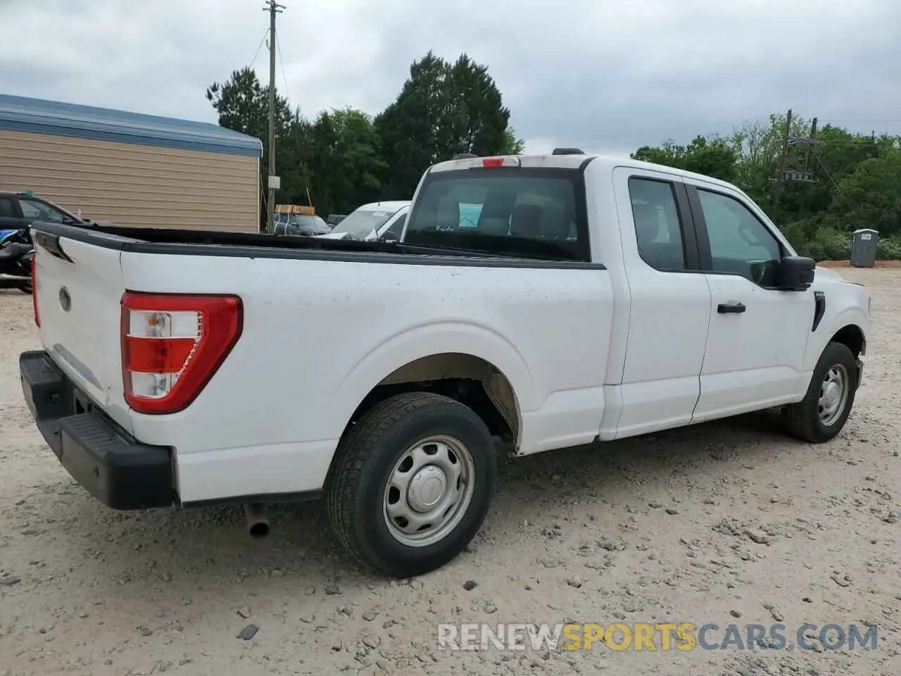 3 Photograph of a damaged car 1FTEX1CB2MKD30365 FORD F-150 2021