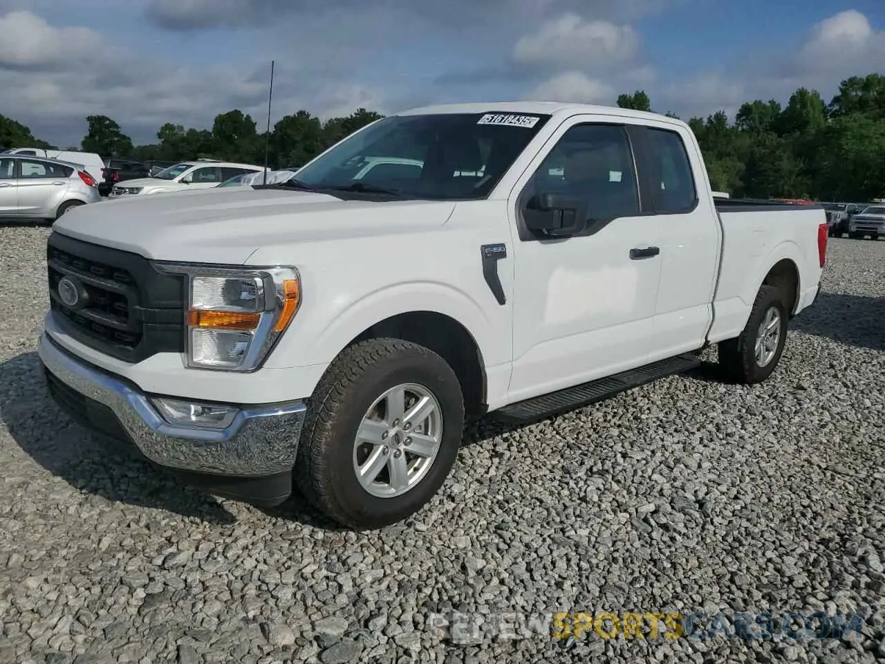 1 Photograph of a damaged car 1FTEX1CB2MKE72943 FORD F-150 2021