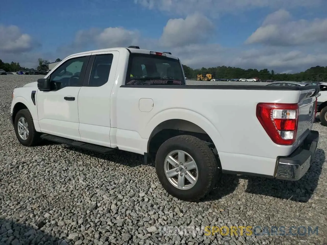 2 Photograph of a damaged car 1FTEX1CB2MKE72943 FORD F-150 2021