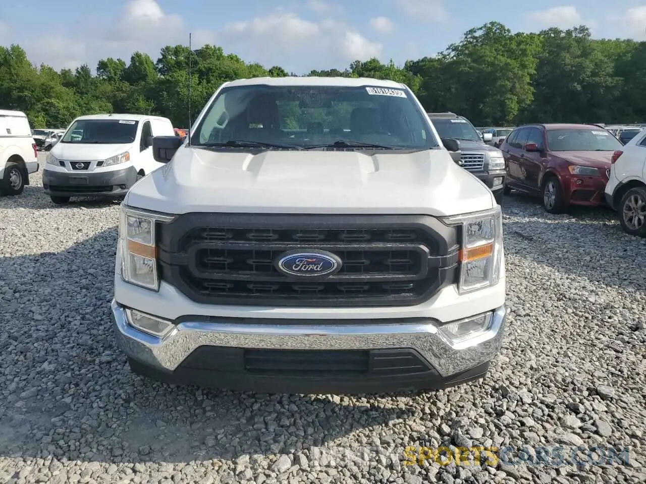 5 Photograph of a damaged car 1FTEX1CB2MKE72943 FORD F-150 2021