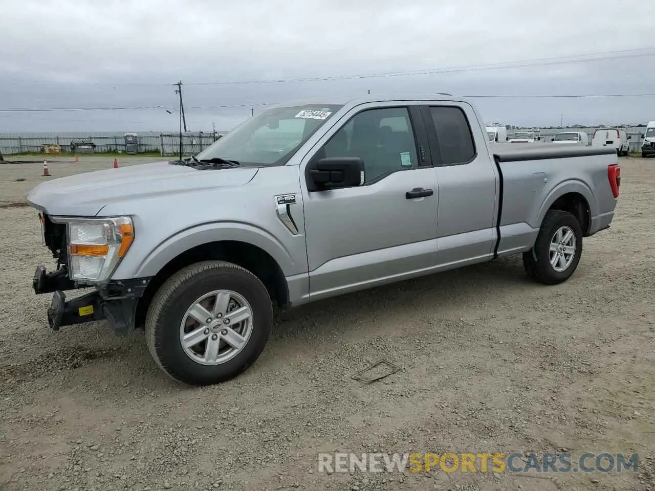 1 Photograph of a damaged car 1FTEX1CB2MKE77401 FORD F-150 2021