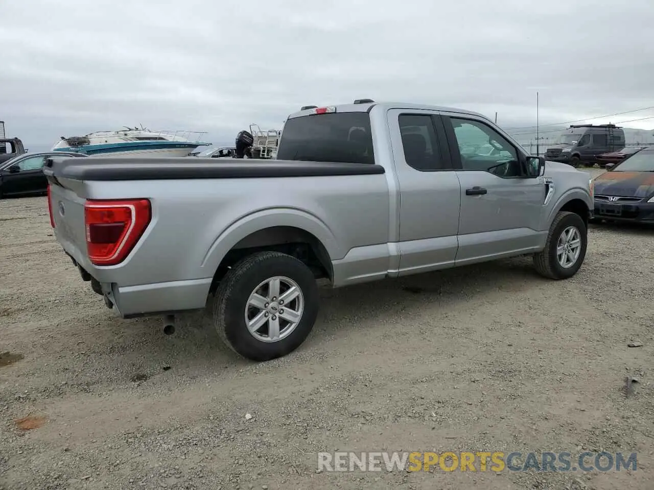 3 Photograph of a damaged car 1FTEX1CB2MKE77401 FORD F-150 2021