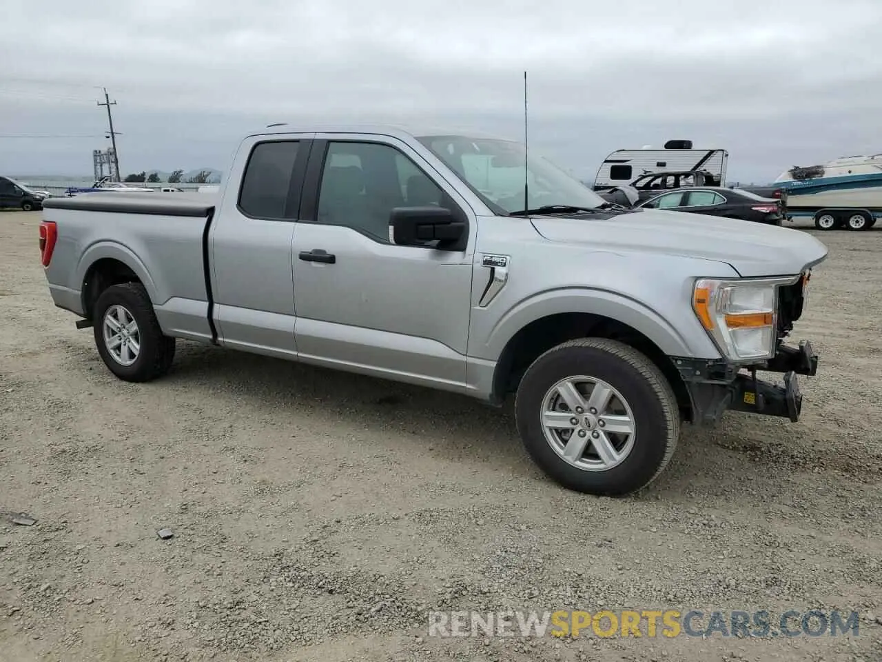 4 Photograph of a damaged car 1FTEX1CB2MKE77401 FORD F-150 2021
