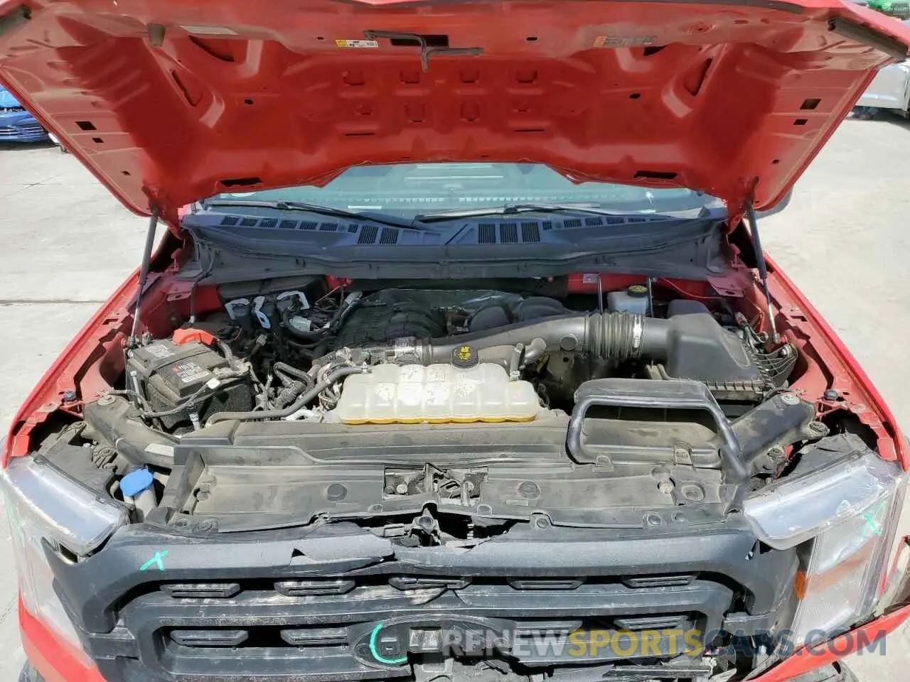 11 Photograph of a damaged car 1FTEX1CB3MKF13161 FORD F-150 2021
