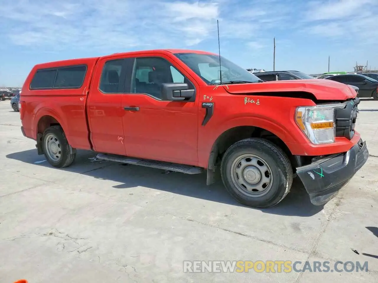 4 Photograph of a damaged car 1FTEX1CB3MKF13161 FORD F-150 2021