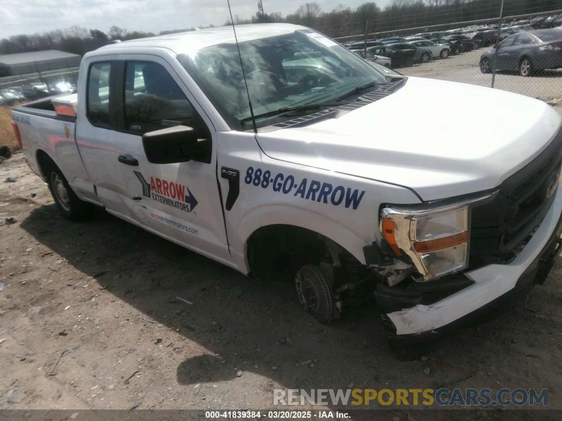 1 Photograph of a damaged car 1FTEX1CB5MFB63556 FORD F-150 2021