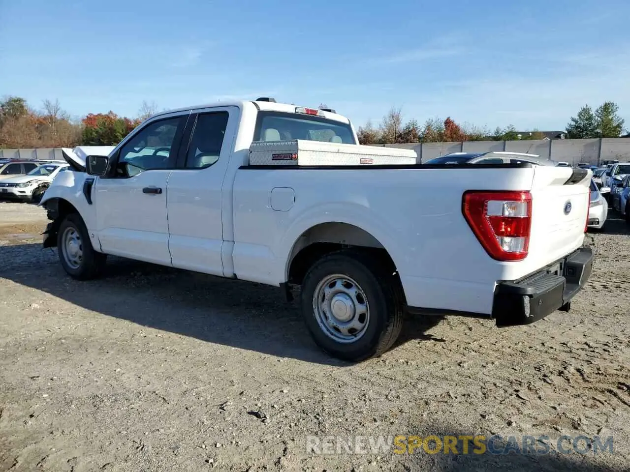 2 Photograph of a damaged car 1FTEX1CB6MKD10216 FORD F-150 2021