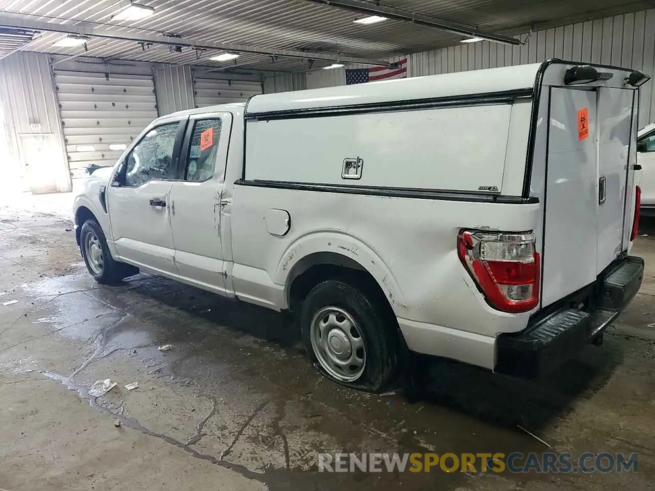 2 Photograph of a damaged car 1FTEX1CB8MKE44788 FORD F-150 2021