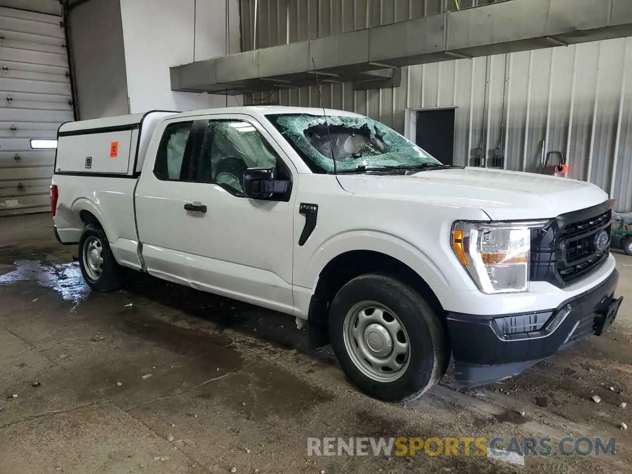 4 Photograph of a damaged car 1FTEX1CB8MKE44788 FORD F-150 2021