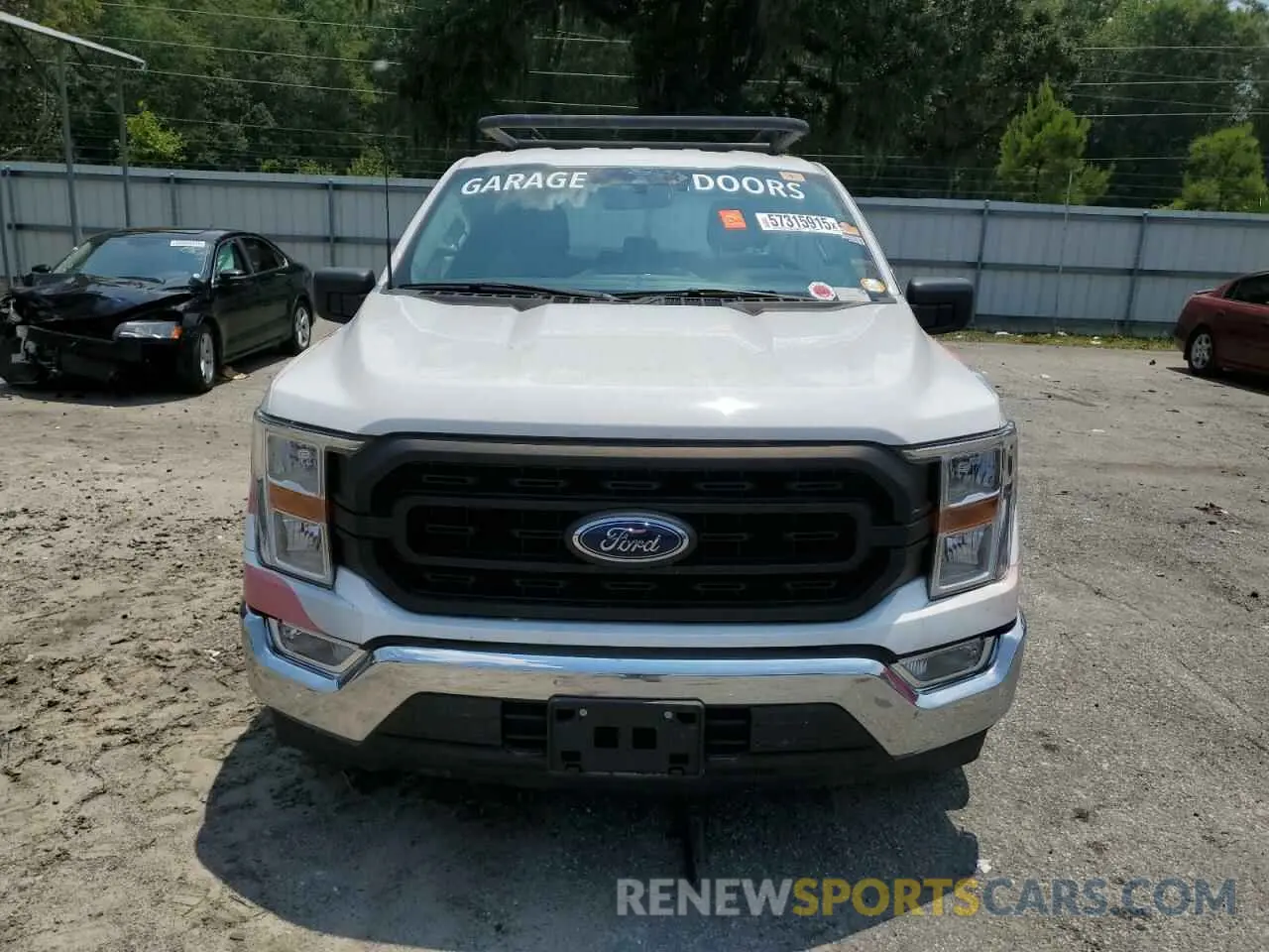 5 Photograph of a damaged car 1FTEX1CB9MKE32021 FORD F-150 2021