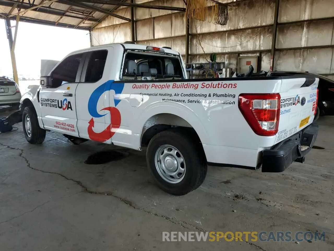 2 Photograph of a damaged car 1FTEX1CBXMKE12215 FORD F-150 2021