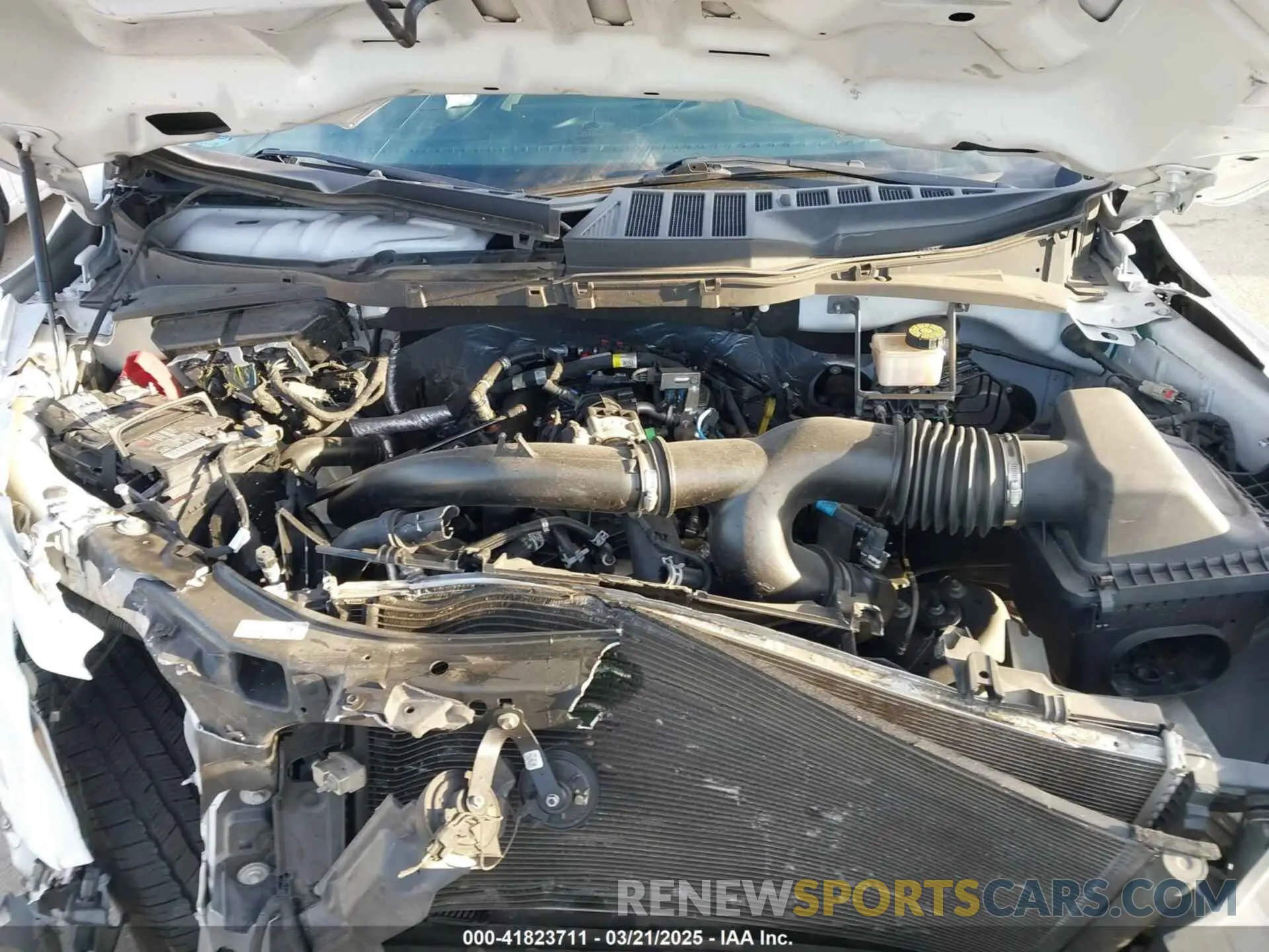 10 Photograph of a damaged car 1FTEX1CP1MKD41840 FORD F-150 2021