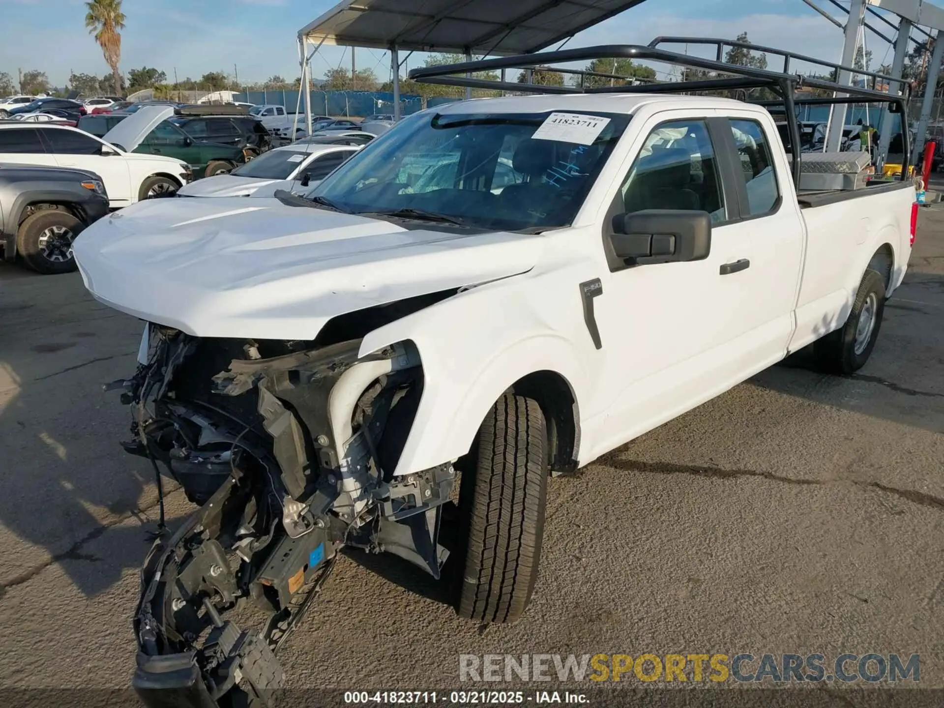 2 Photograph of a damaged car 1FTEX1CP1MKD41840 FORD F-150 2021
