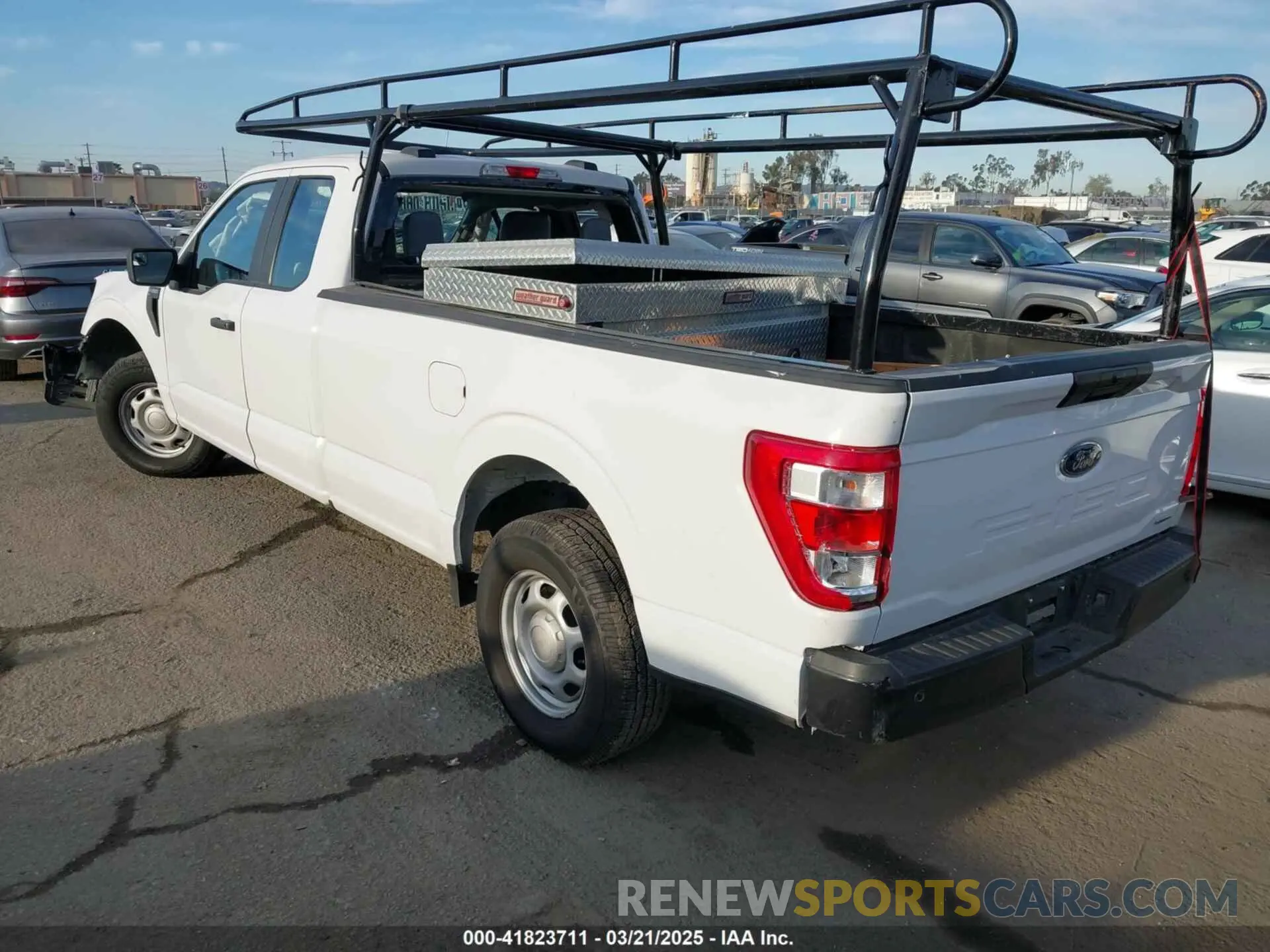 3 Photograph of a damaged car 1FTEX1CP1MKD41840 FORD F-150 2021