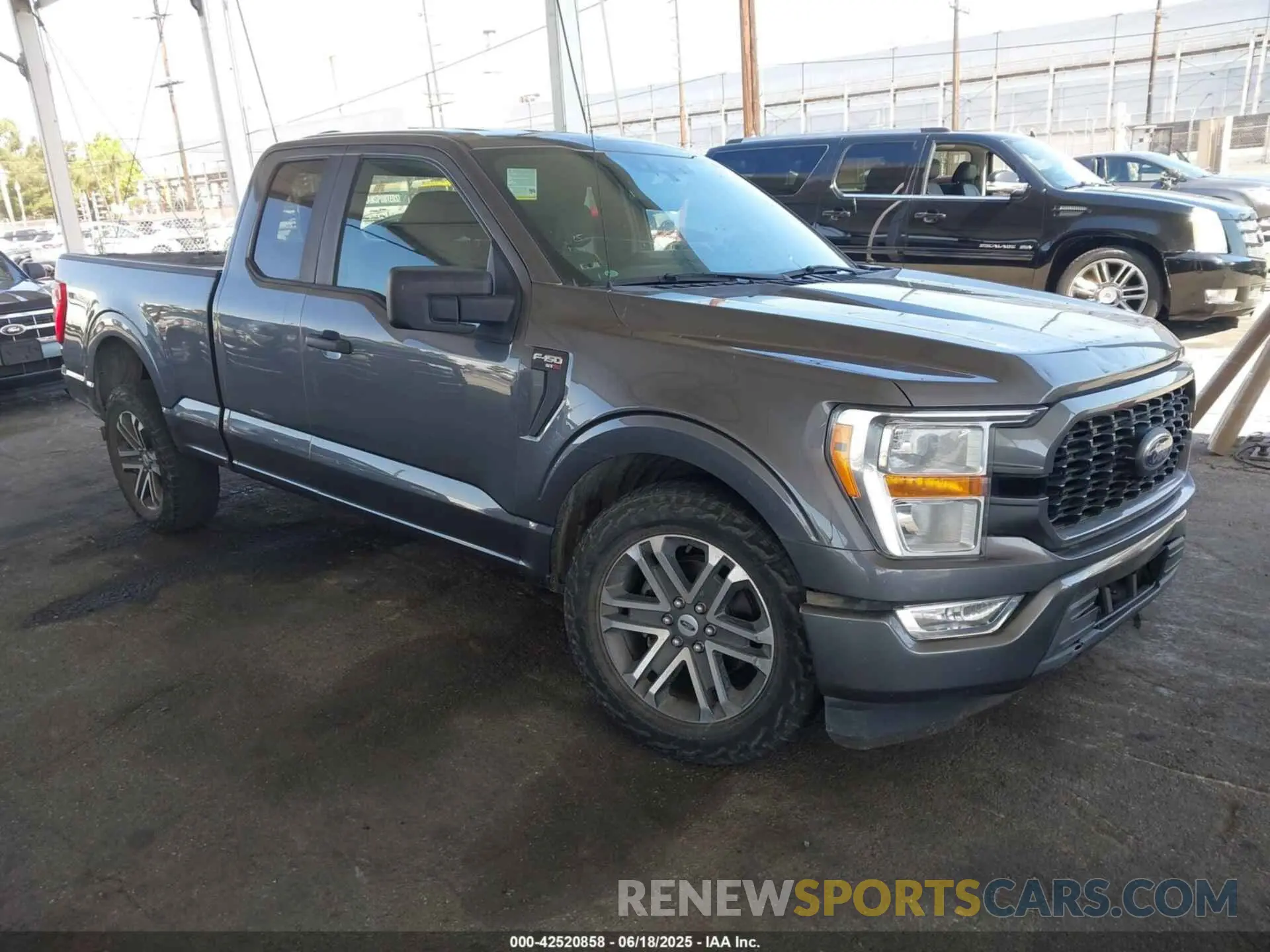 1 Photograph of a damaged car 1FTEX1CP5MFA52842 FORD F-150 2021