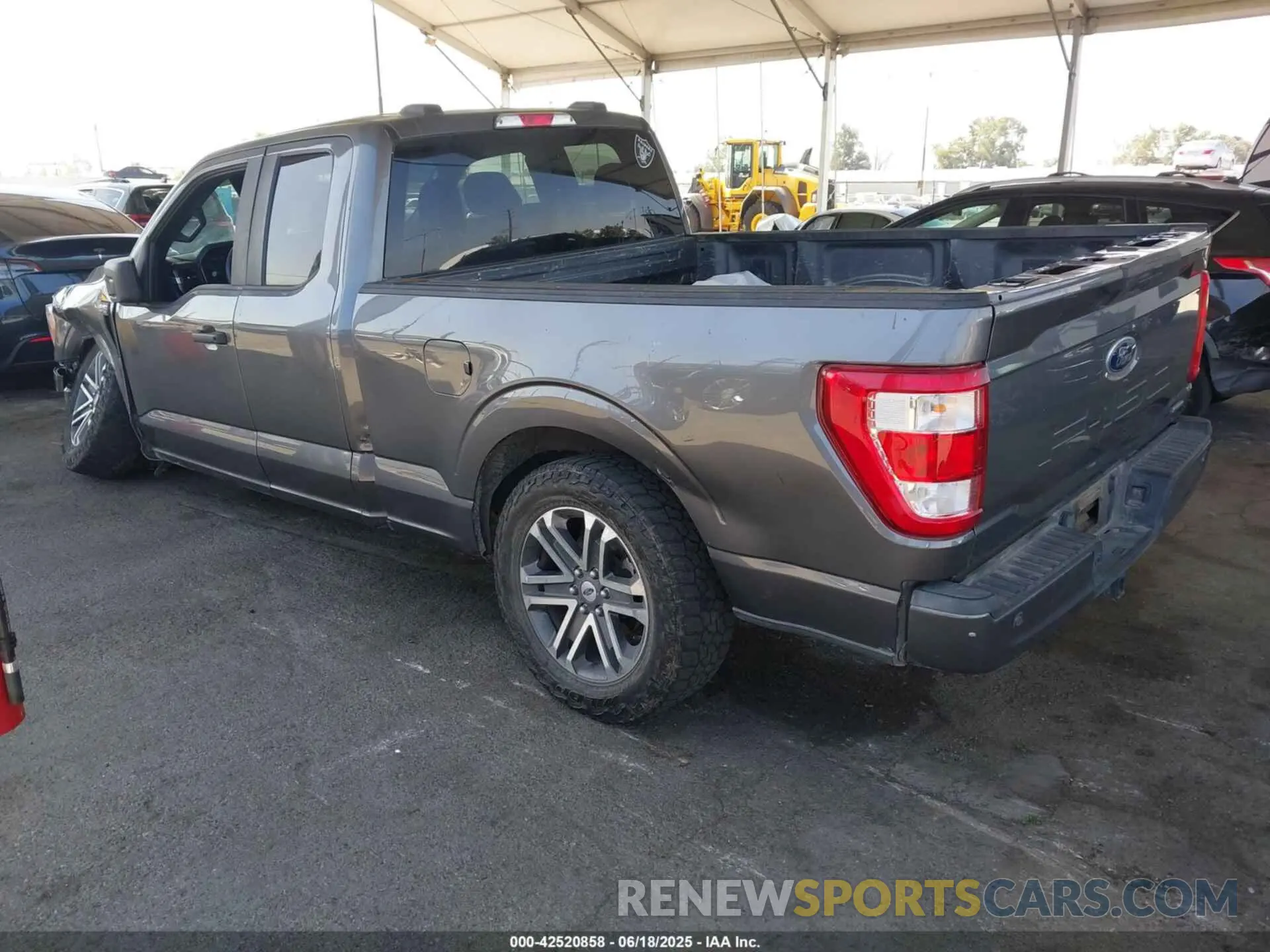 3 Photograph of a damaged car 1FTEX1CP5MFA52842 FORD F-150 2021