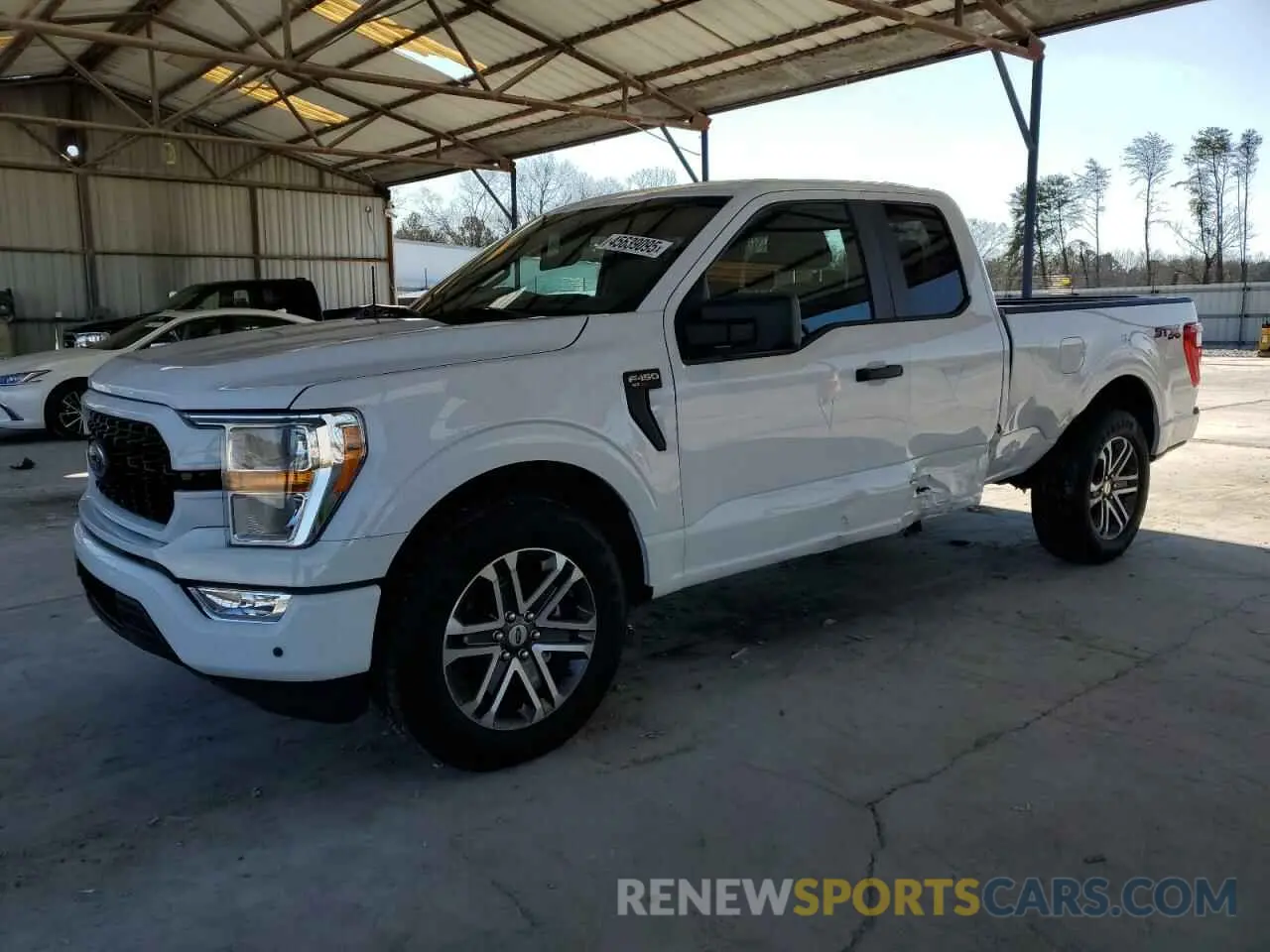 1 Photograph of a damaged car 1FTEX1CP6MKD89141 FORD F-150 2021